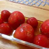 簡単5分の作りおき☆夏にぴったりプチトマトのマリネ